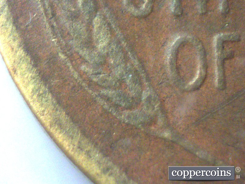 Die-stage A marker on 1911D•1MM•003 showing The lower right weak stock To be used for marker connection.