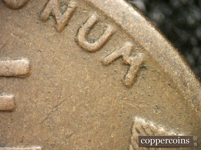 Die-stage C marker on 1917S•1DR•001 showing Doubling shows on E PLURIBUS UNUM.