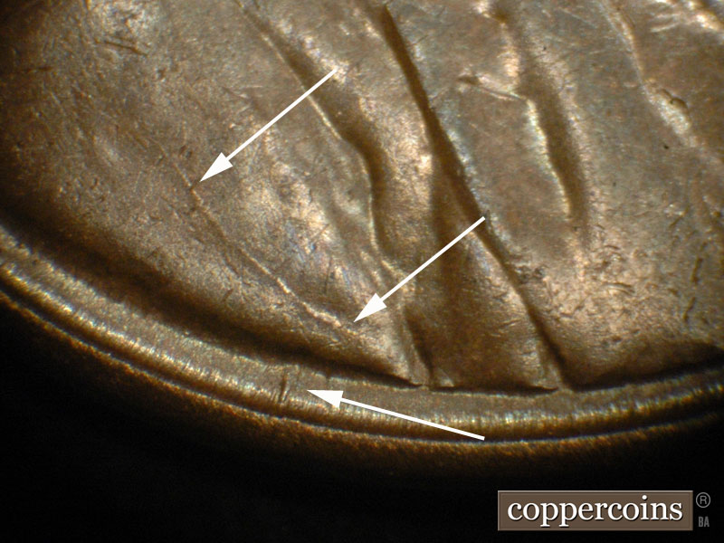 Die-stage C marker on 1925S•1MM•003 (1925 Repunched Mint Mark).