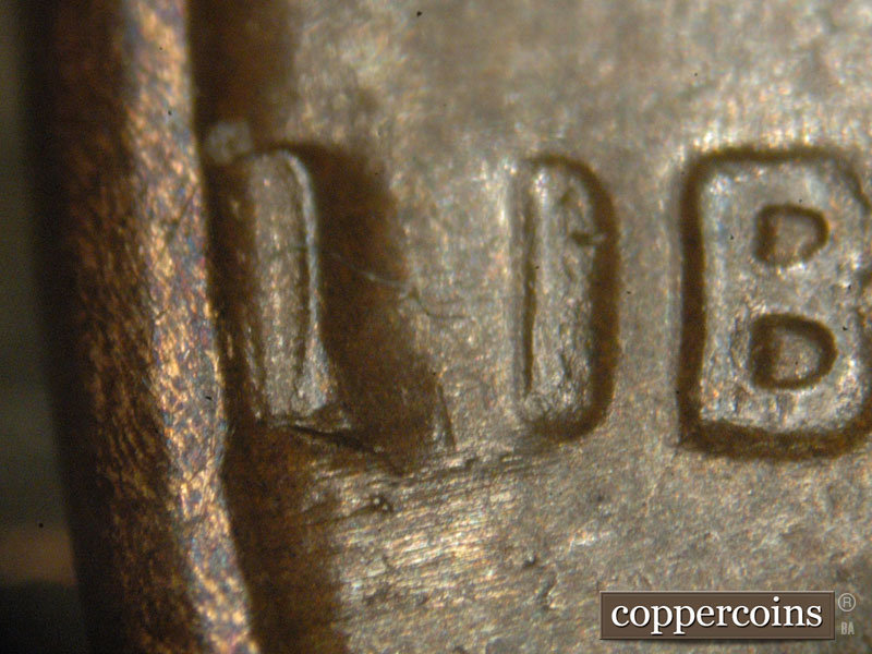 Die-stage C marker on 1925S•1MM•003 (1925 Repunched Mint Mark).