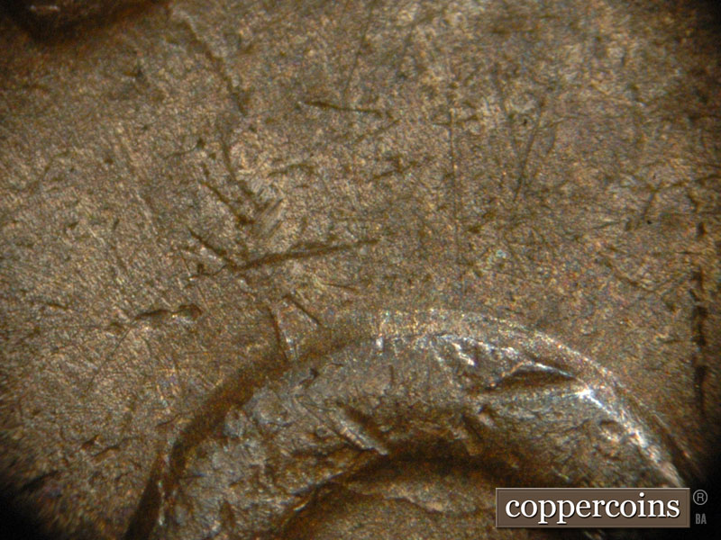 Die-stage C marker on 1925S•1MM•003 (1925 Repunched Mint Mark).