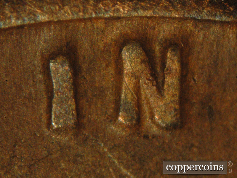 Die-stage C marker on 1927D•1MM•003 (1927 Repunched Mint Mark).