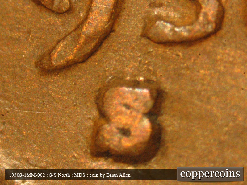 1930 Lincoln cent obverse, CopperCoins die 1930S•1MM•002.