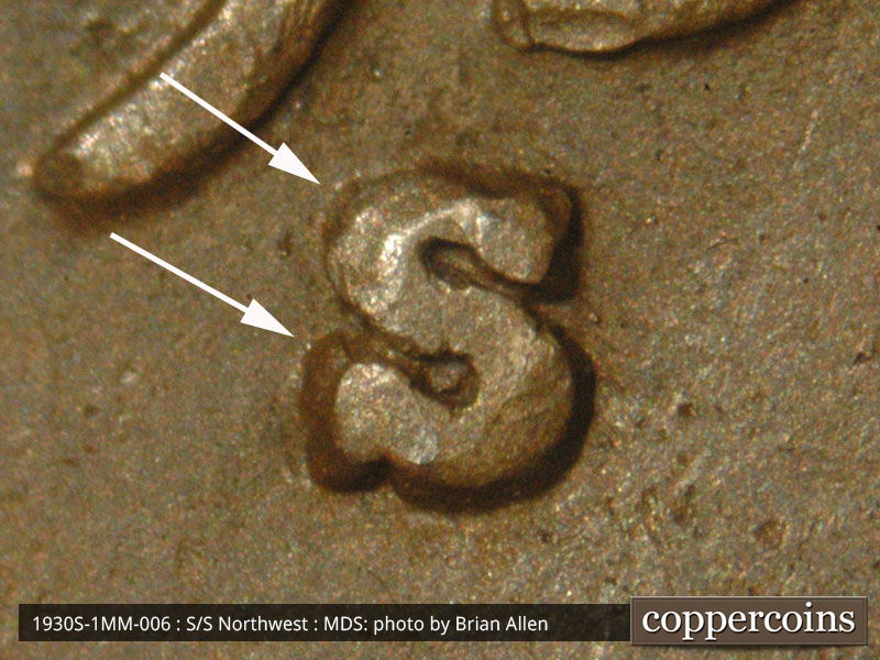 1930 Lincoln cent obverse, CopperCoins die 1930S•1MM•006.