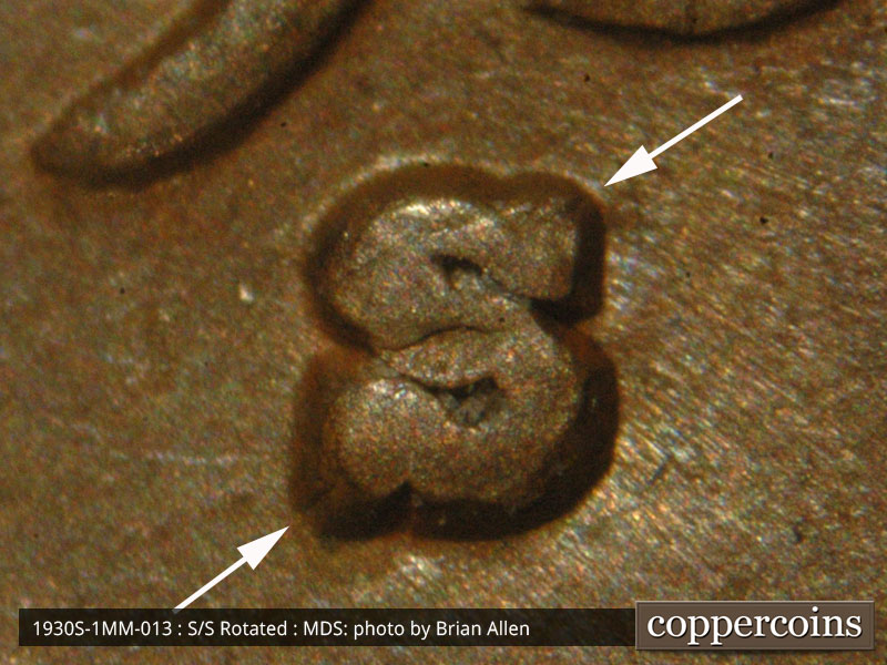 1930 Lincoln cent obverse, CopperCoins die 1930S•1MM•013.