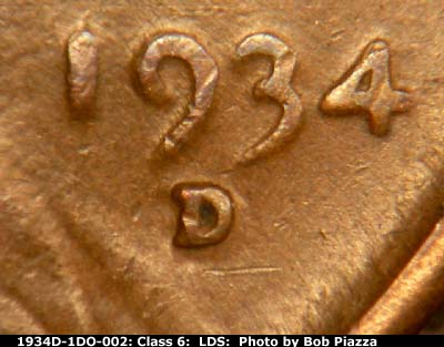 Die-stage C marker on 1934D•1DR•002 (1934 Doubled Die Reverse).