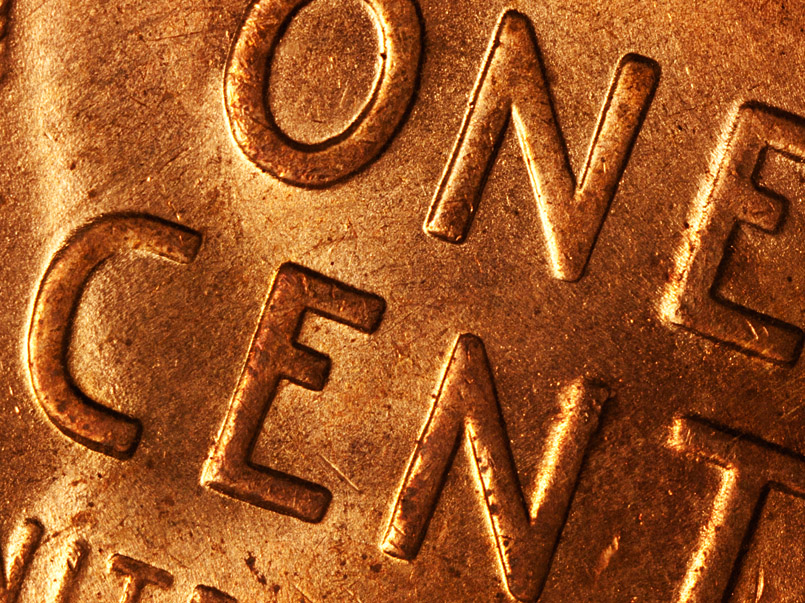 Die-stage C marker on 1936P•1DO•002 (1936 Doubled Die Obverse).
