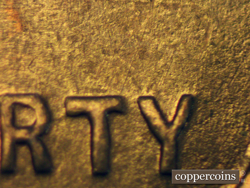 Die-stage A marker on 1937D•1MM•001 (1937 Repunched Mint Mark).