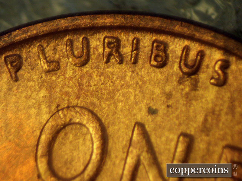 Die-stage A marker on 1937D•1MM•001 (1937 Repunched Mint Mark).