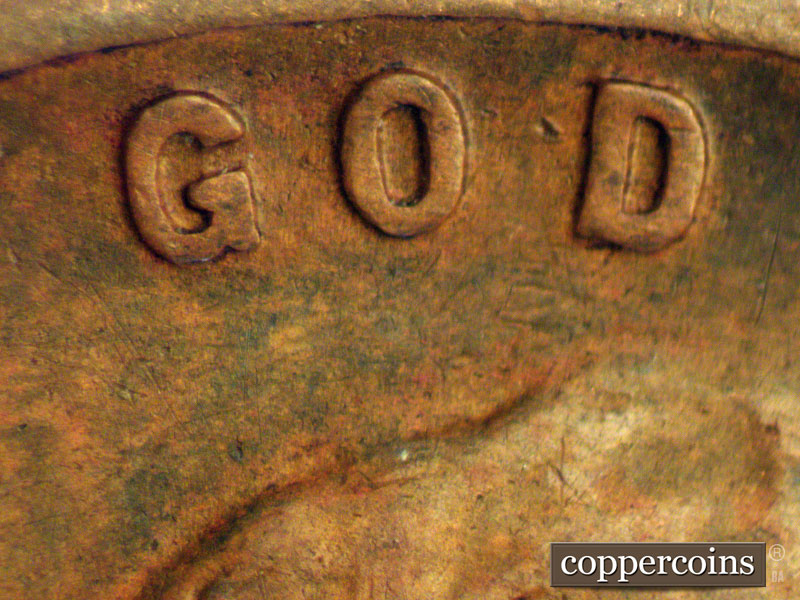 Die-stage B marker on 1937D•1MM•001 (1937 Repunched Mint Mark).