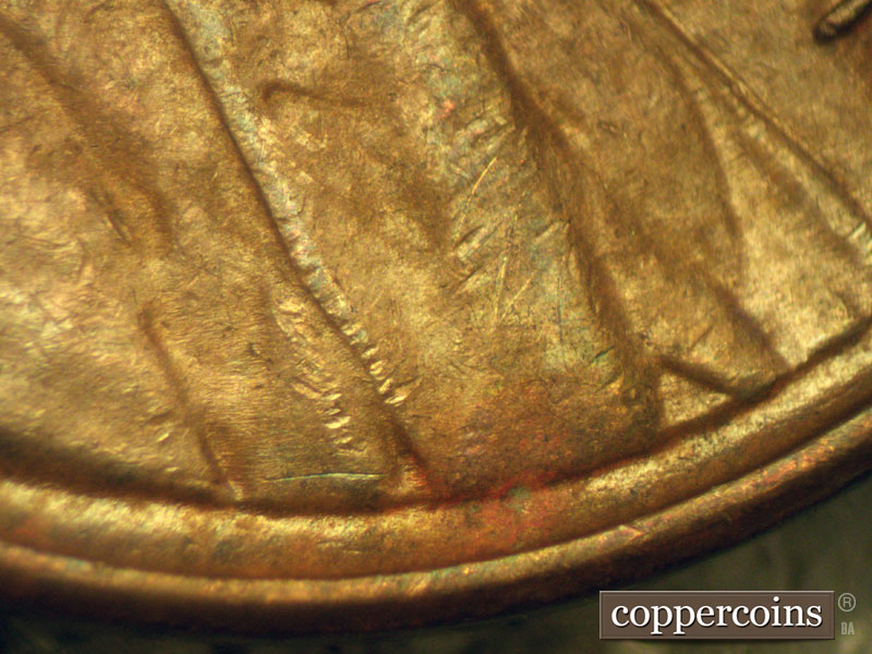 Die-stage A marker on 1937D•1MM•002 (1937 Repunched Mint Mark).