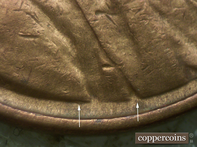 Die-stage C marker on 1937D•1MM•002 (1937 Repunched Mint Mark).