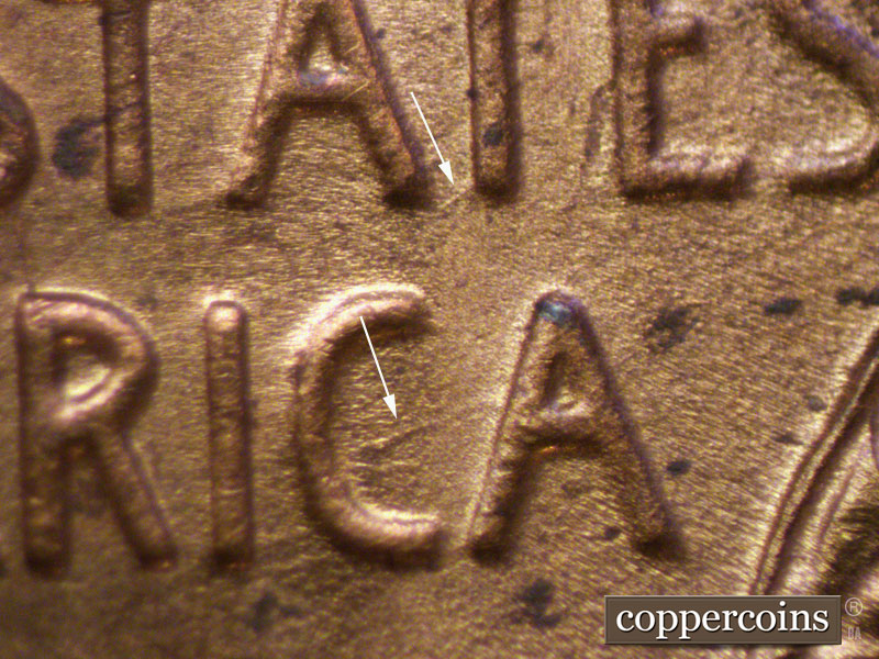 Die-stage C marker on 1937D•1MM•006 (1937 Repunched Mint Mark).