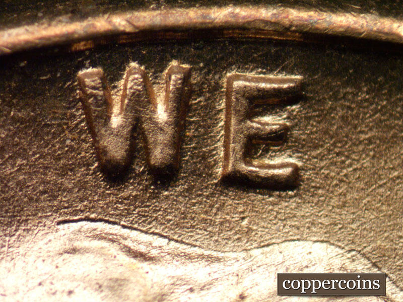 Die-stage B marker on 1937D•1MM•008 (1937 Repunched Mint Mark).