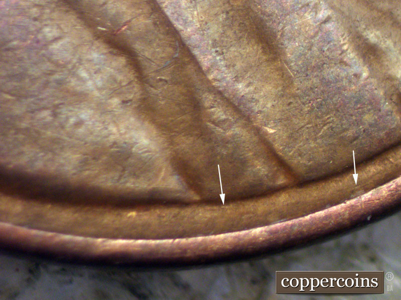 Die-stage C marker on 1937D•1MM•013 (1937 Repunched Mint Mark).