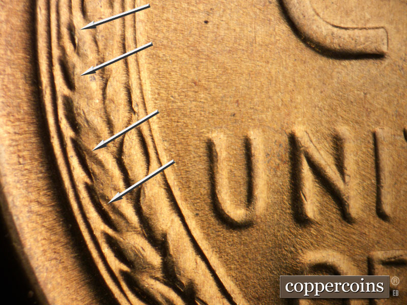 Die-stage C marker on 1939S•1MM•005 (1939 Repunched Mint Mark).