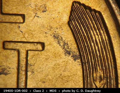 1940 Lincoln cent obverse, CopperCoins die 1940S•1DR•002.