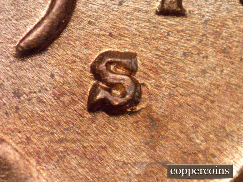 1940 Lincoln cent obverse, CopperCoins die 1940S•1MM•007.
