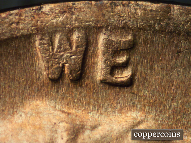 Die-stage C marker on 1941P•1DO•007 (1941 Doubled Die Obverse).