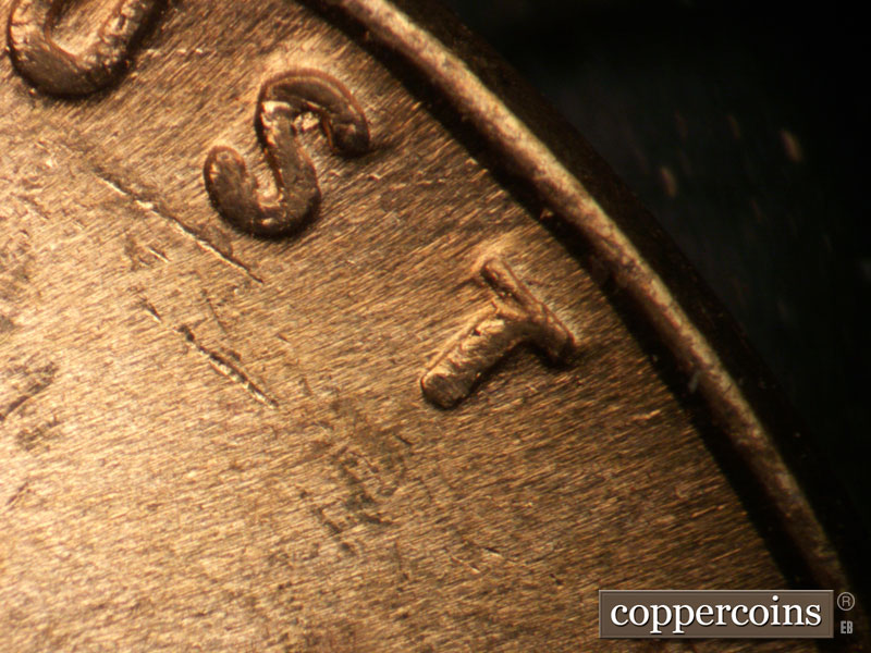 1941 Lincoln cent obverse, CopperCoins die 1941P•1DO•044.
