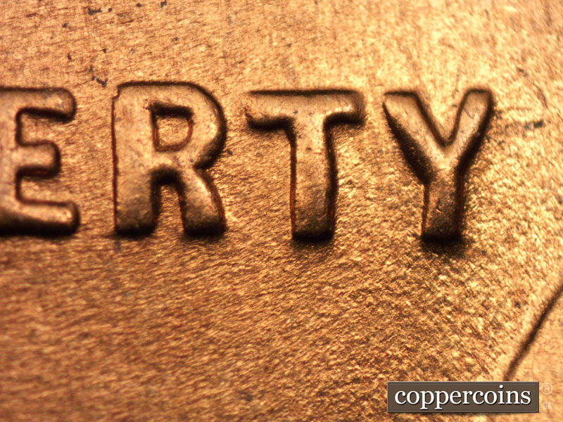 Die-stage B marker on 1941S•1DO•001 (1941 Doubled Die Obverse).