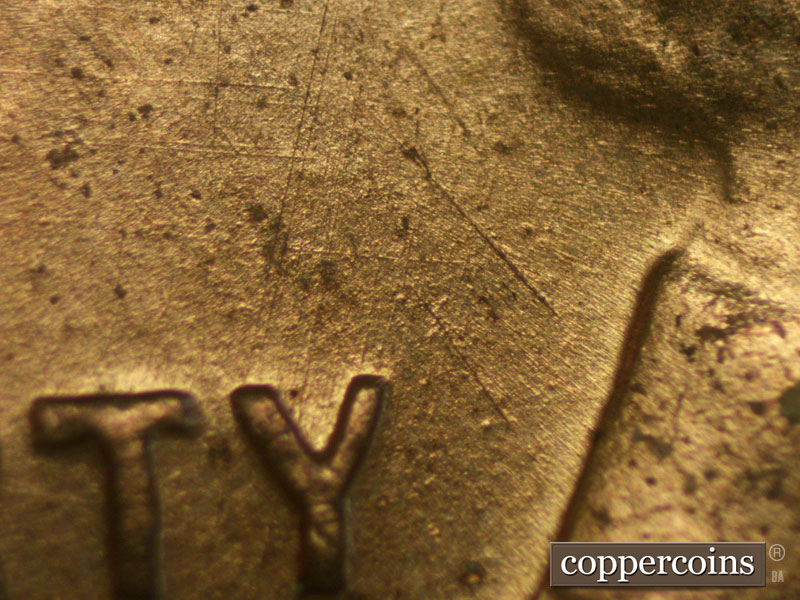 Die-stage A marker on 1941S•1MM•010 (1941 Repunched Mint Mark).