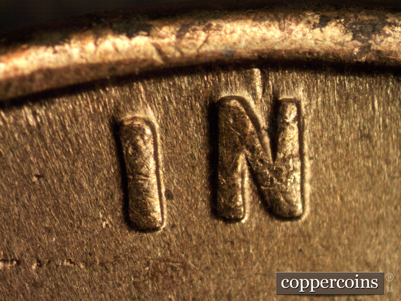 Die-stage C marker on 1941S•1MM•011 (1941 Repunched Mint Mark).