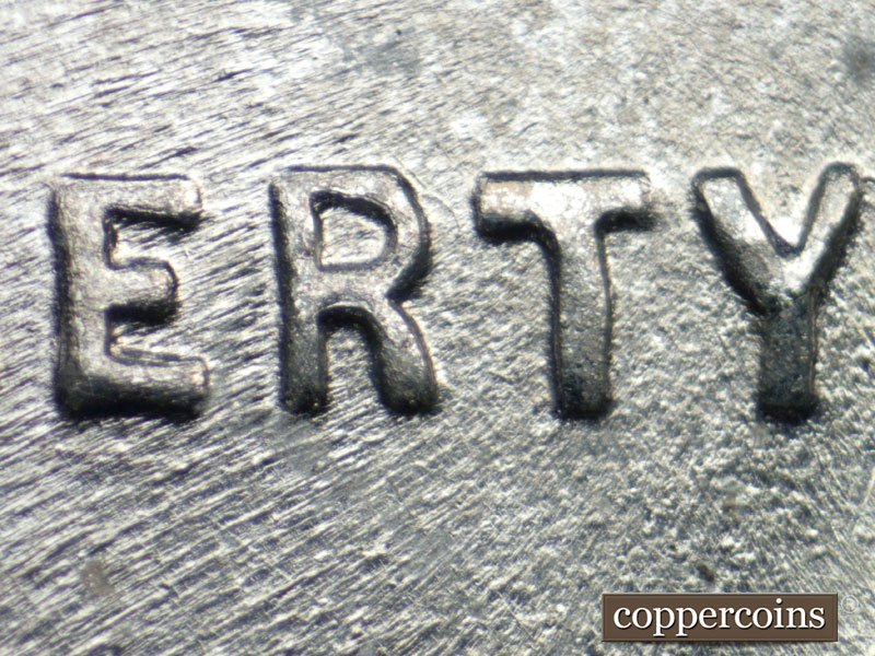 Die-stage C marker on 1943D•1DO•018 (1943 Doubled Die Obverse).