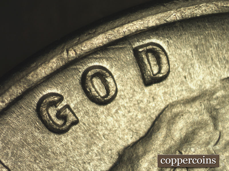 Die-stage B marker on 1943P•1DO•018 (1943 Doubled Die Obverse).