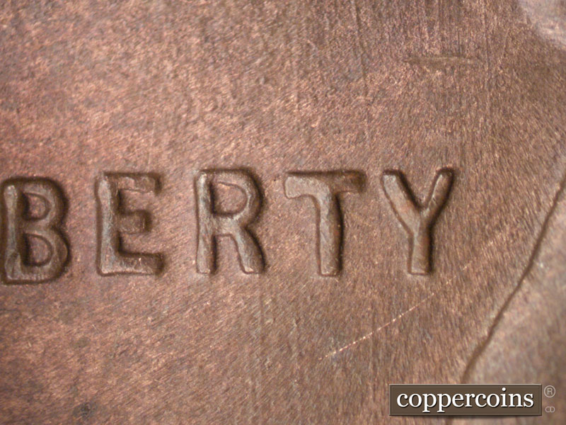 Die-stage B marker on 1945S•1MM•019 (1945 Repunched Mint Mark).
