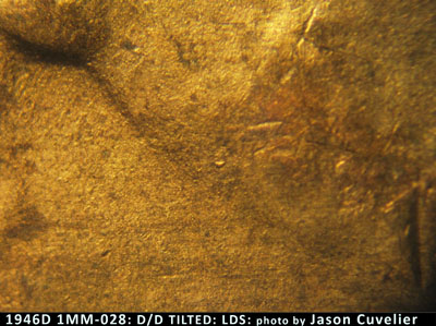 Die-stage C marker on 1946D•1MM•028 (1946 Repunched Mint Mark).