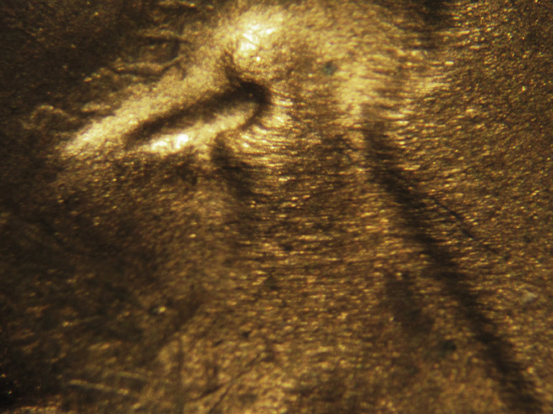 Die-stage C marker on 1946D•1MM•029 (1946 Repunched Mint Mark).