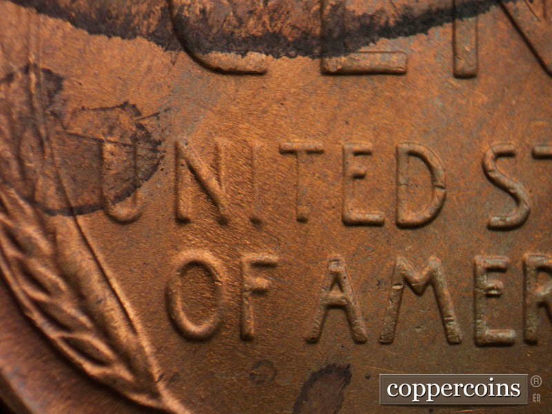 Die-stage C marker on 1946D•1MM•037 (1946 Repunched Mint Mark).