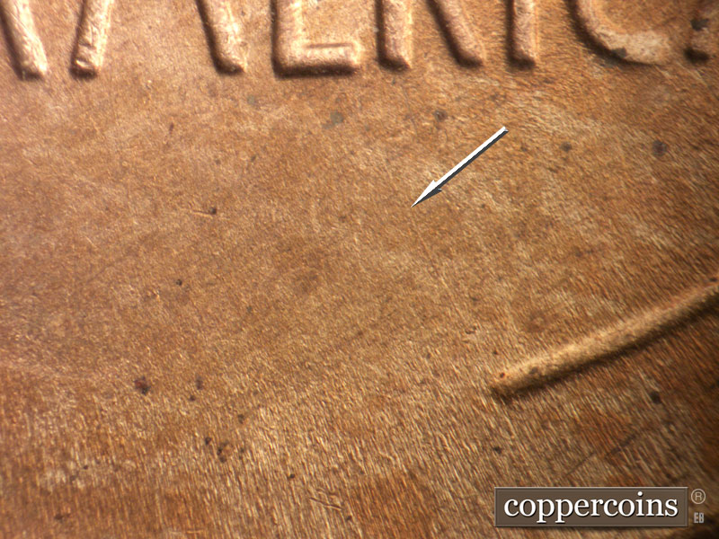 Die-stage B marker on 1946D•1MM•060 (1946 Repunched Mint Mark).