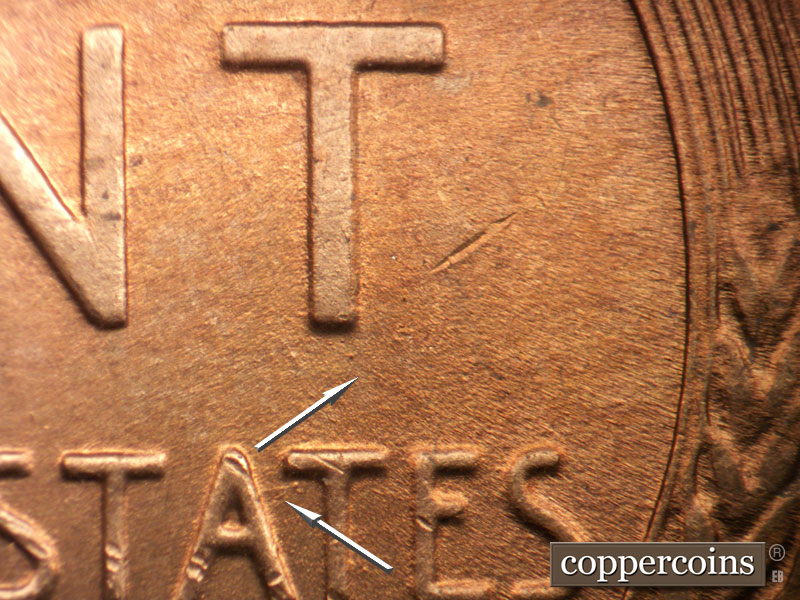 Die-stage B marker on 1946D•1MM•066 (1946 Repunched Mint Mark).