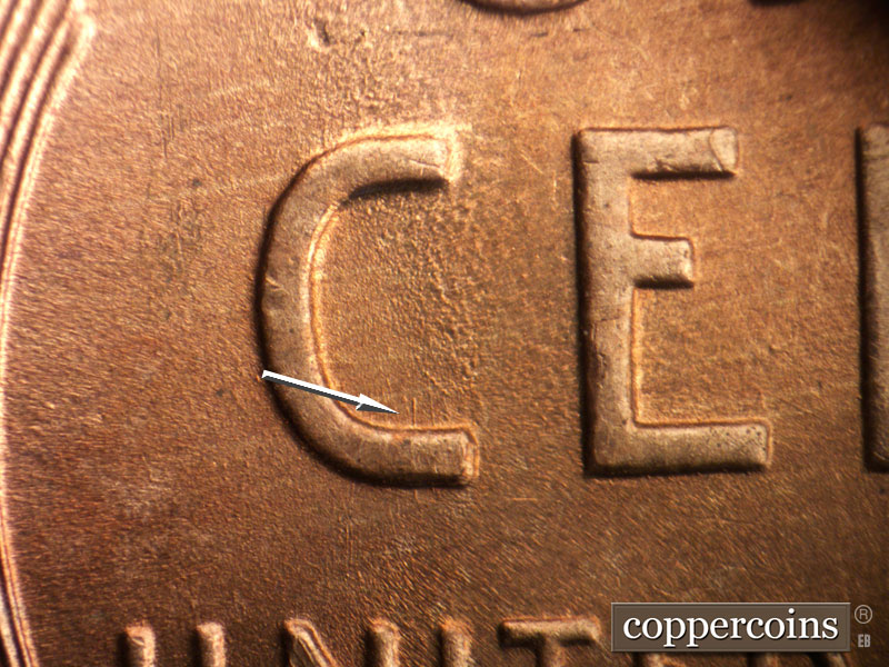 Die-stage B marker on 1946D•1MM•066 (1946 Repunched Mint Mark).