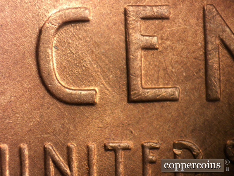 Die-stage B marker on 1946D•1MM•067 (1946 Repunched Mint Mark).