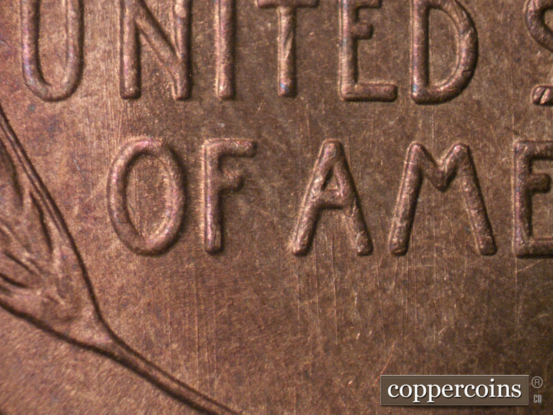 Die-stage C marker on 1946S•1DO•002 (1946 Doubled Die Obverse).