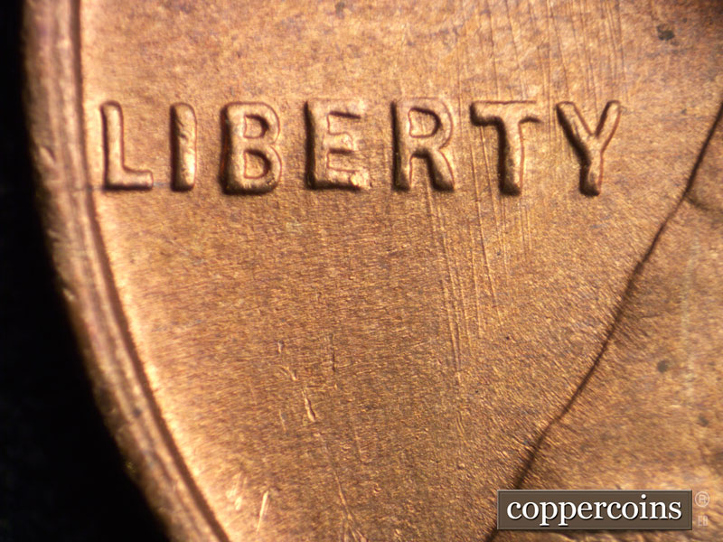 Die-stage B marker on 1946S•1MM•005 (1946 Repunched Mint Mark).