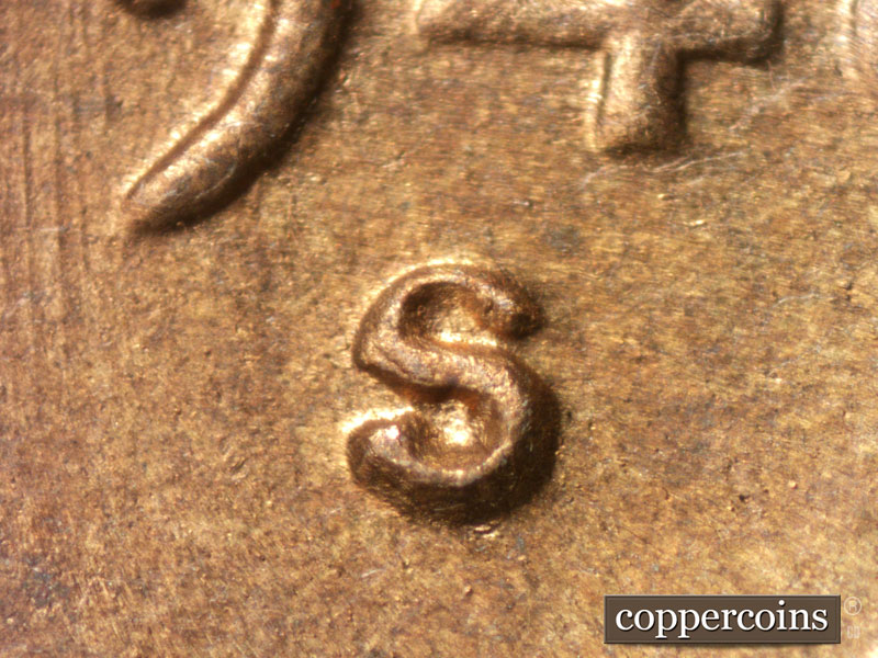 Die-stage C marker on 1946S•1MM•016 (1946 Repunched Mint Mark).