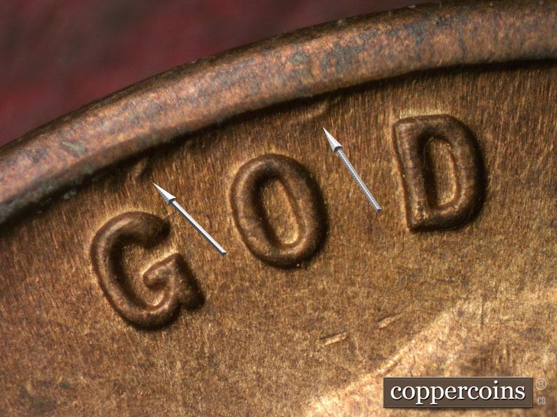 Die-stage C marker on 1946S•1MM•016 (1946 Repunched Mint Mark).