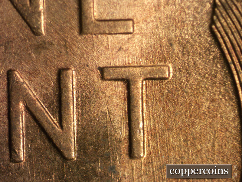 Die-stage B marker on 1946S•1MM•019 (1946 Repunched Mint Mark).