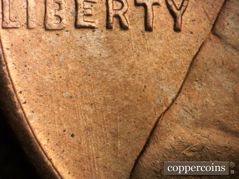 Die-stage B marker on 1946S•1MM•020 (1946 Repunched Mint Mark).