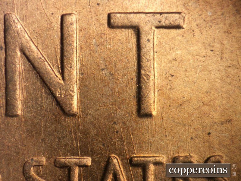 Die-stage B marker on 1946S•1MM•020 (1946 Repunched Mint Mark).
