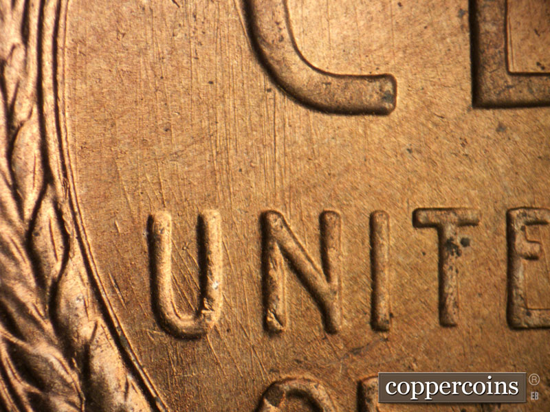 Die-stage B marker on 1946S•1MM•020 (1946 Repunched Mint Mark).