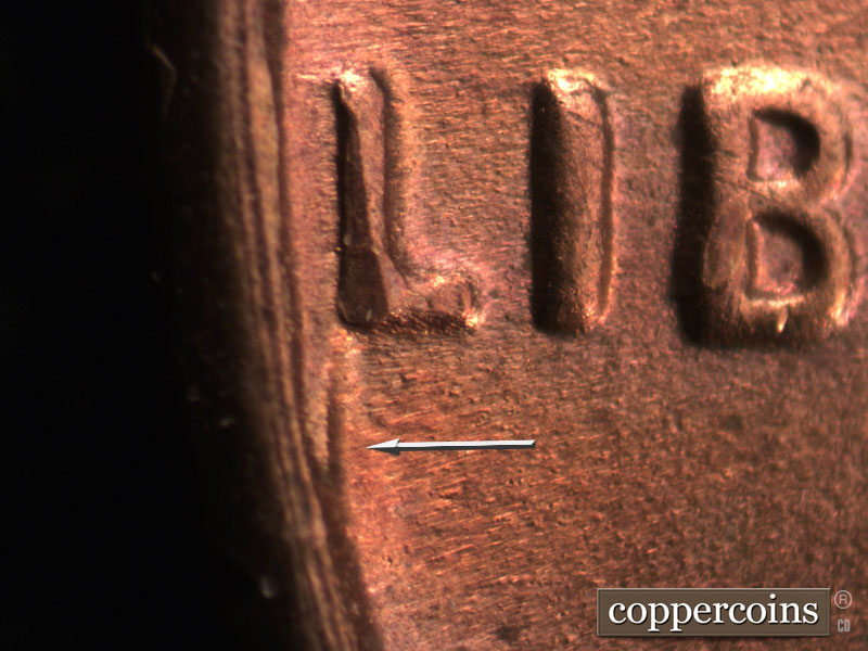 Die-stage B marker on 1946S•1MM•030 (1946 Repunched Mint Mark).