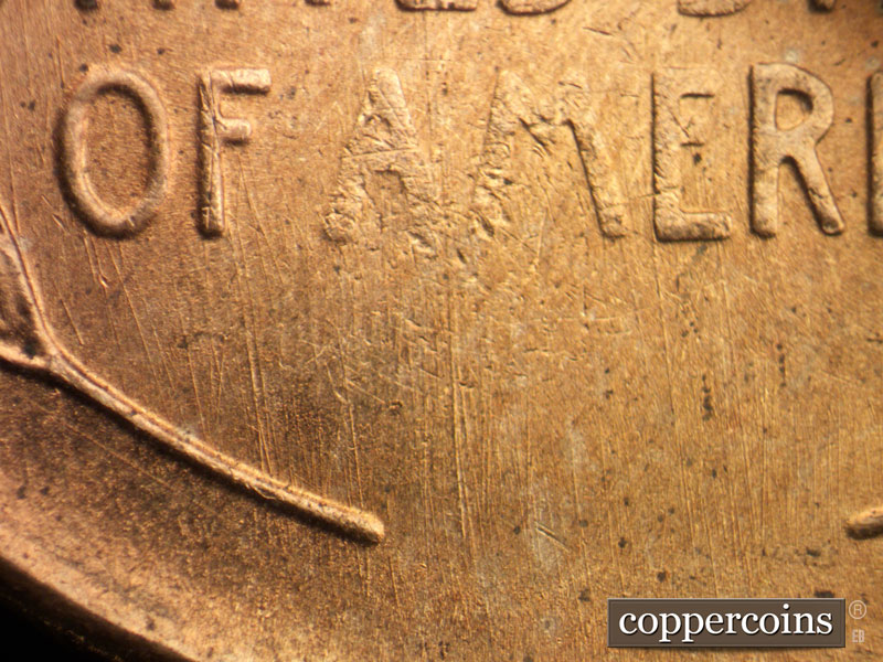 Die-stage C marker on 1946S•1MM•032 (1946 Repunched Mint Mark).