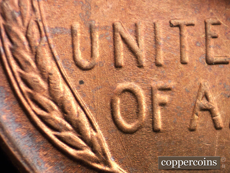 Die-stage C marker on 1946S•1MM•033 (1946 Repunched Mint Mark).