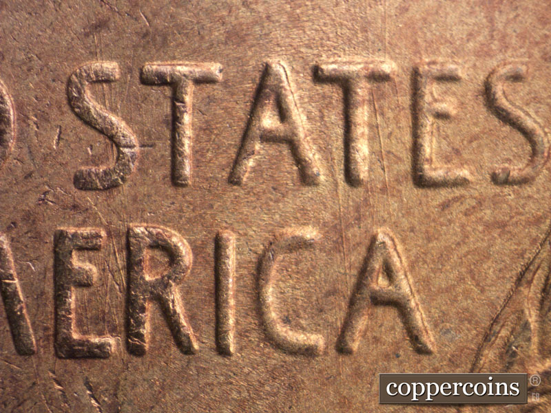 Die-stage B marker on 1946S•1MM•047 (1946 Repunched Mint Mark).