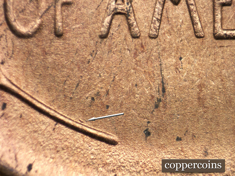 Die-stage C marker on 1946S•1MM•048 (1946 Repunched Mint Mark).